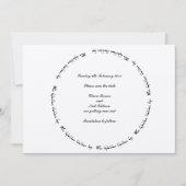 Hebräische jüdische Hochzeit Das Datum speichern - Save The Date (Vorderseite)