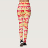 Hebräische Leggings - Rose (Rückseite)