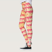 Hebräische Leggings - Rose (Links)