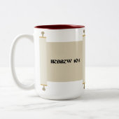 hebräische Tasse (Links)