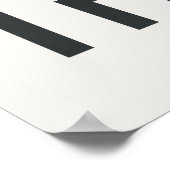 Hebräische Typografie: Shalom Shalom Poster (Ecke)