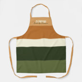 Hebräische und Script-Personalisierte Stripe-Schür Schürze (Vorderseite)