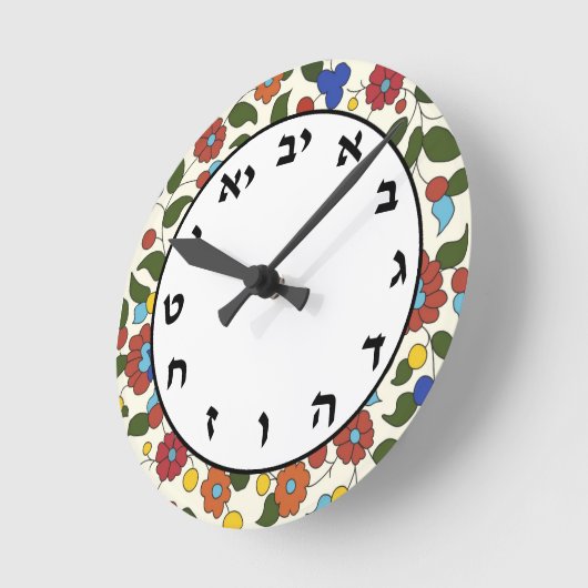 Hebräische Zahlen Uhr Jüdisches Zahlensystem flora (Winkel)