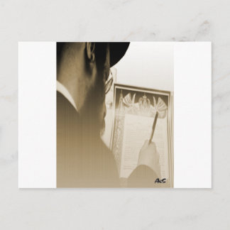 Hebräischer Bräutigam von aes Postkarte