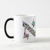 Hebräischer Brief ALEF aus Edelsteinen Verwandlungstasse (Links)