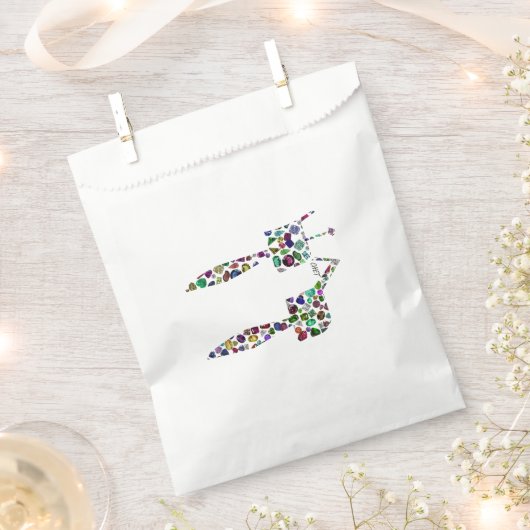 Hebräischer Brief 'CHET' Geschenktütchen (Ausgeschnitten)