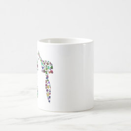 Hebräischer Brief 'CHET' Verwandlungstasse