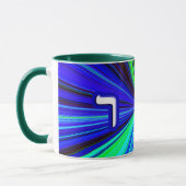 Hebräischer Brief "Reish" Tasse (Links)