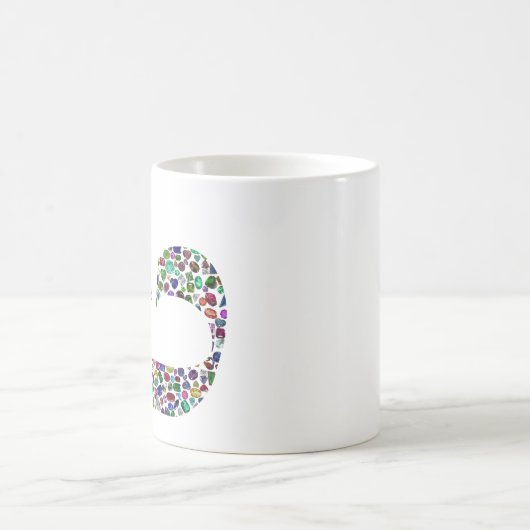 Hebräischer Brief 'TET' Verwandlungstasse (Mittel)