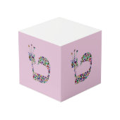 Hebräischer Brief 'TET' Würfel (Rückseite Schrägansicht)