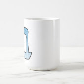 hebräischer Buchstabe b Kaffeetasse (Mittel)