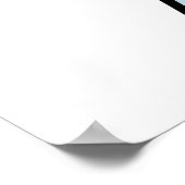 hebräischer Buchstabe b Poster (Ecke)