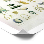 Hebräischer Levi, Priester, König und Soldat mit H Poster (Ecke)