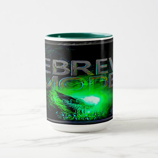 Hebräischer Modus - On 01-07 Tasse (Zentrum)