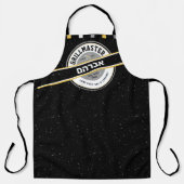 Hebräischer Name Vater GrillMaster Barbecue Schürz Schürze (Vorderseite)
