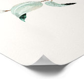 Hebräischer Psalm 89:3 "Die Welt wird von der Lieb Poster (Ecke)