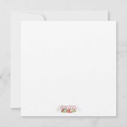 Hebräischer Rosh Chodesh New Moon Torah Zitat Exod (Rückseite)