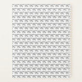 Hebrew Aleph Tav Silver Planer (Rückseite)