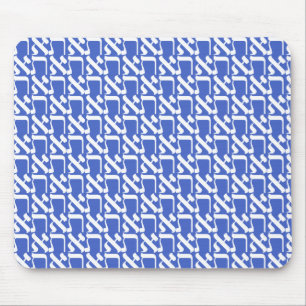 Hebrew Aleph Tav White Mousepad