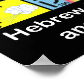 Hebrew Alephbet Poster (Ecke)