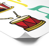 Hebrew Alphabet Poster (Ecke)