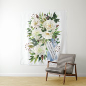 Hebrew Birkat Ha-Bayit Blessing für Zuhause Wandteppich (Beispiel)