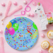 Hebrew Birthday Party Pappteller (Party)