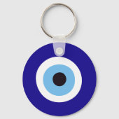 Hebrew Blessing Evil Eye Protection Schlüsselanhänger (Rückseite)