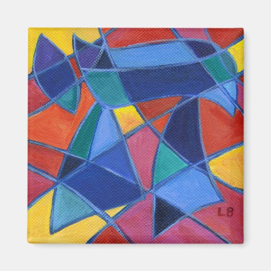 Hebrew Chai Magnet (Vorne)