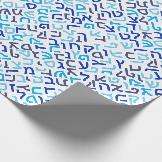 Hebrew Geschenkpapier (Ecke)
