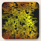 Hebrew Getränkeuntersetzer (Vorderseite)