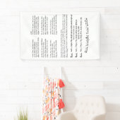 Hebrew Hadlakat Nerot Chanukah - Segnungen Menorah Banner (Insitu)