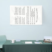 Hebrew Hadlakat Nerot Chanukah - Segnungen Menorah Banner (Messeveranstaltung)