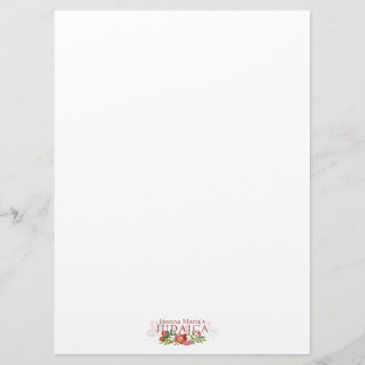 Hebrew Hadlakat Nerot Chanukah - Segnungen Menorah Programm (Rückseite)