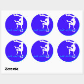 Hebrew Happy Birthday Sticker (Blatt)