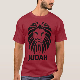 Hebrew Israelite  Lion Of Judah in Black Tee