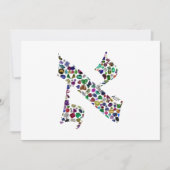 Hebrew Letter ALEF Einladung (Vorderseite)