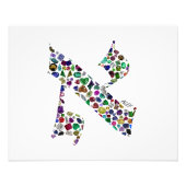 Hebrew Letter ALEF Fotodruck (Vorne)