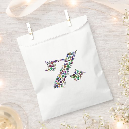 Hebrew Letter ALEF Geschenktütchen (Ausgeschnitten)