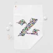 Hebrew Letter ALEF Golfhandtuch (Insitu)