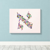 Hebrew Letter ALEF Leinwanddruck (Insitu (Holzboden))