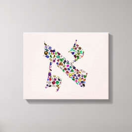 Hebrew Letter ALEF Leinwanddruck
