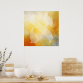 Hebrew Letter Aleph Typografie Art Poster (Küche)