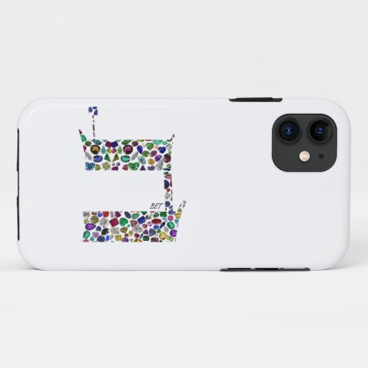 Hebrew Letter BET Case-Mate iPhone Hülle (Rückseite (Horizontal))