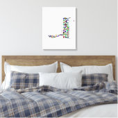 Hebrew Letter DALET Leinwanddruck (Insitu (Schlafzimmer))