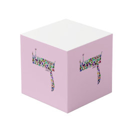 Hebrew Letter Dalet Würfel