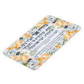 Hebrew Modeh Ani Jüdischer Morgen Dankgebet Magnet (Linke Seite)