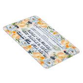 Hebrew Modeh Ani Jüdischer Morgen Dankgebet Magnet (Rechte Seite)