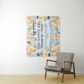 Hebrew Modeh Ani Jüdischer Morgen Dankgebet Wandteppich (Beispiel)