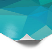 Hebrew Modeh Ani jüdisches Gebet für Kinder Poster (Ecke)